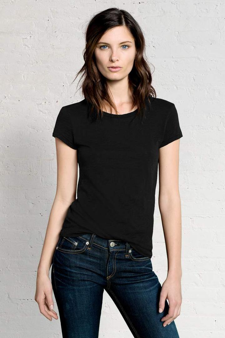 Rag & Bone - The Classic Tee - Black - Xs