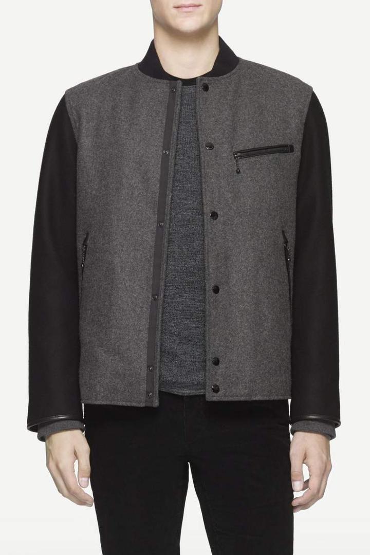 Rag & Bone - Irving Jacket - Charcoal Heather - S