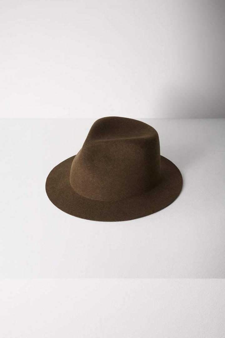 Rag & Bone - Hackman Fedora - Olive - S