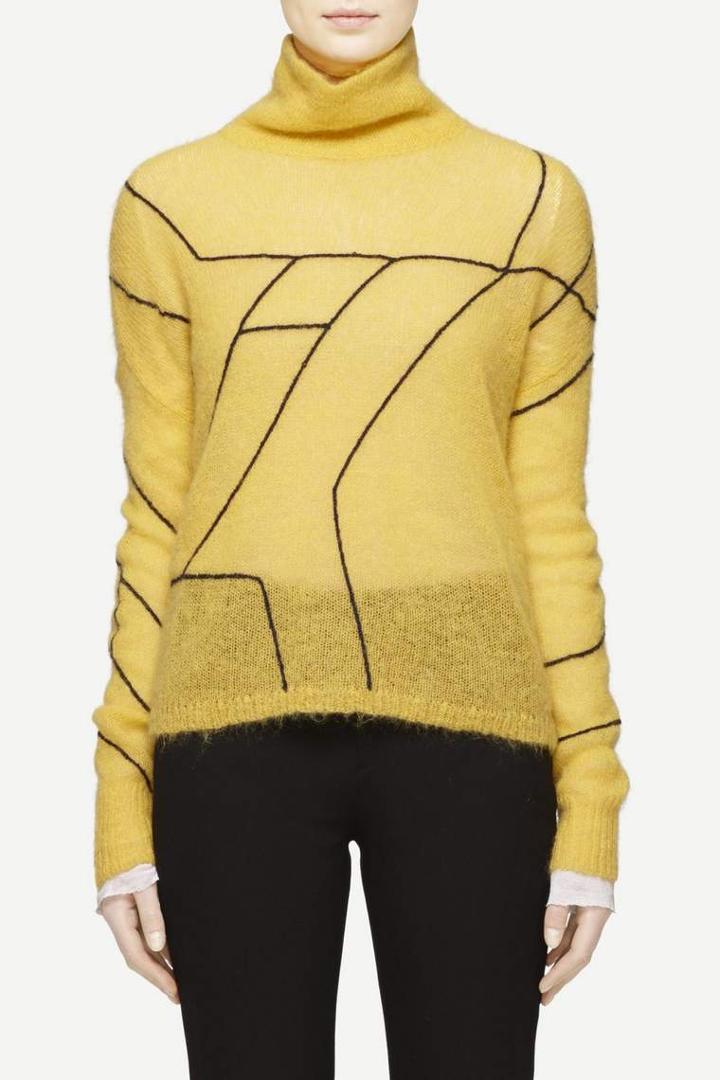 Rag & Bone - Sonya Turtleneck - Sulphur - Xxs