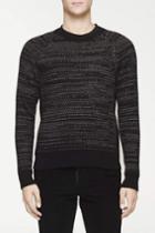 Rag & Bone - Justin Crew - Black - Xs
