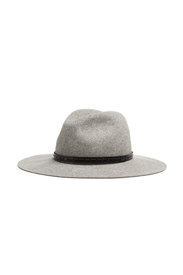 Rag & Bone - Wide Brim Fedora - Oxford Grey - S