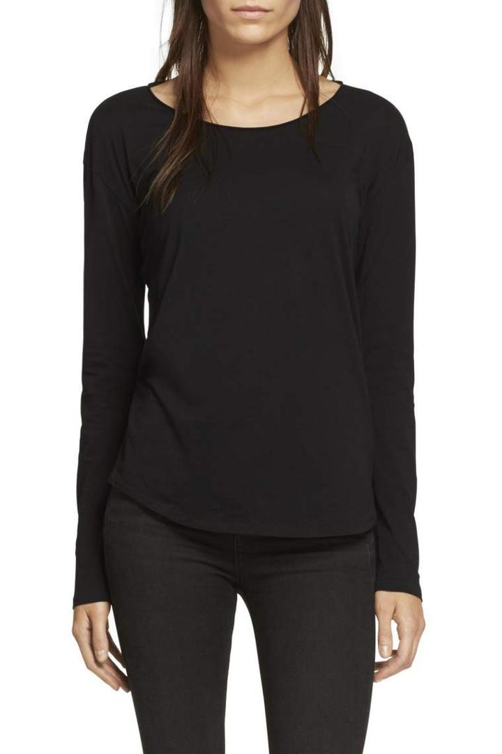 Rag & Bone - Slacker Long Sleeve - Black - Xxs