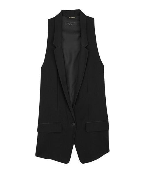 Rag & Bone - Black Ines Vest