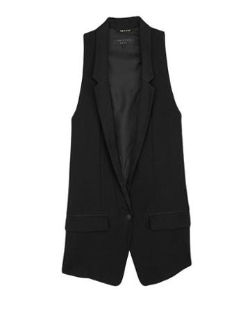 Rag & Bone - Black Ines Vest