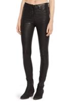 Rag & Bone - High Rise Lace Up Leather - Washed Black - 23