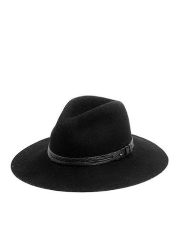 Rag & Bone - Wide Brim Fedora - Black