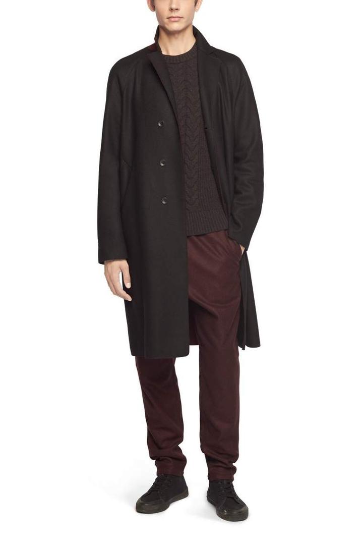 Rag & Bone - Raw Edge Raymond Coat - Black - S