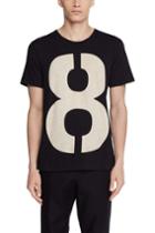 Rag & Bone - Number Print Crewneck - Black - Xs