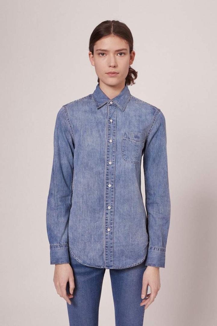 Rag & Bone - Classic Shirt - Indigo - Xxs