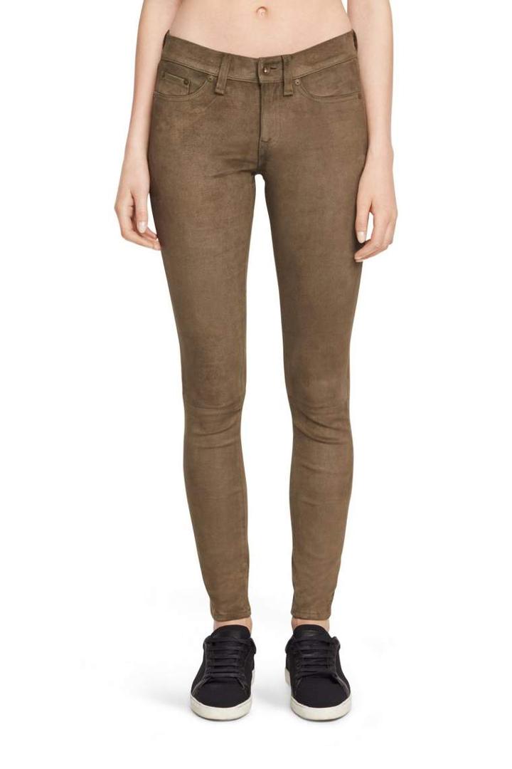 Rag & Bone - Skinny Suede - Loden Suede - 23