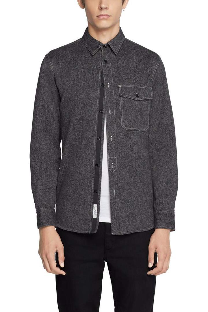 Rag & Bone - Cpo Shirt - Black/ White - Xs