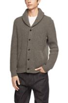 Rag & Bone - Kaden Cashmere Shawl Cardigan - Medium Grey - Xs