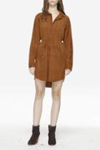 Rag & Bone - Leeds Dress - Brown Suede - Xxs