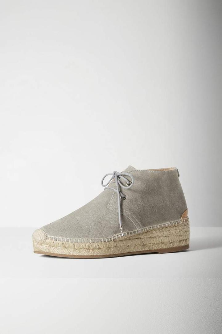 Rag & Bone - Geneva Espadrille - Light Grey - 35 / 5
