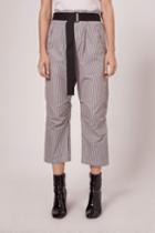 Rag & Bone - Bosworth Shirting Pant - Black Stripe - 00