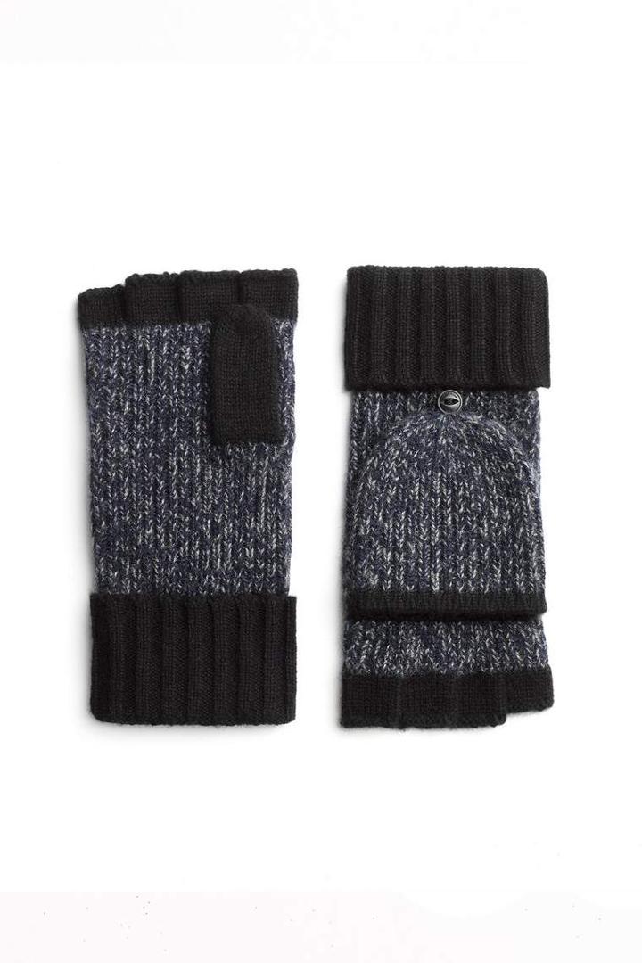 Rag & Bone - Francesca Cashmere Mitten - Navy - One Size