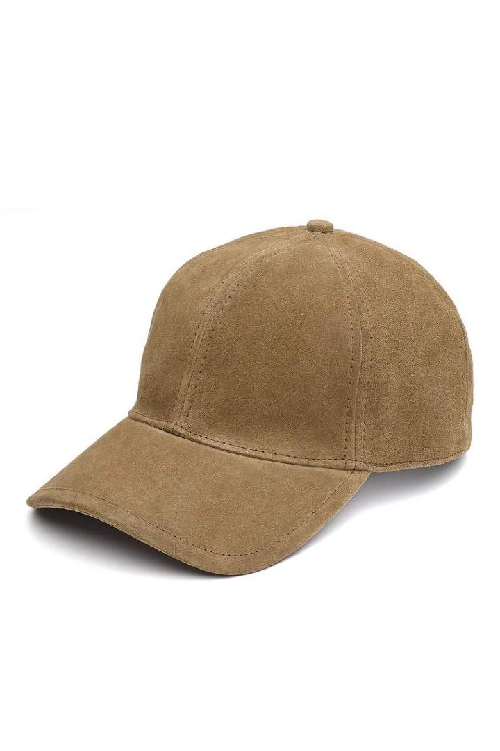 Rag & Bone - Marilyn Baseball Cap - Camel Suede - One Size