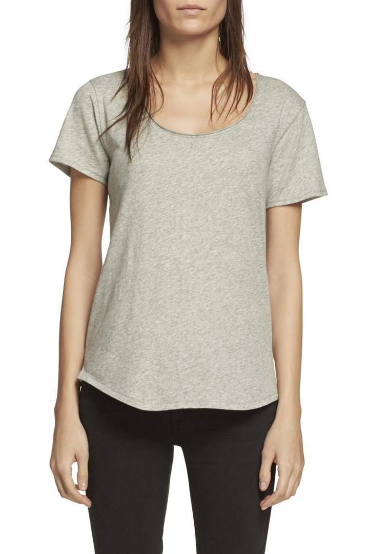 Rag & Bone - Slacker Short Sleeve - Heather Grey - Xxs