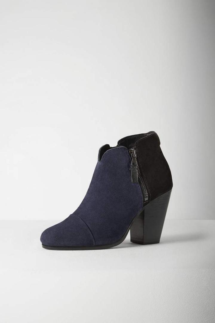 Rag & Bone - Margot Boot - Navy Combo - 35 / 5