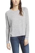 Rag & Bone - Camden Long Sleeve Tee - Light Grey - Xxs