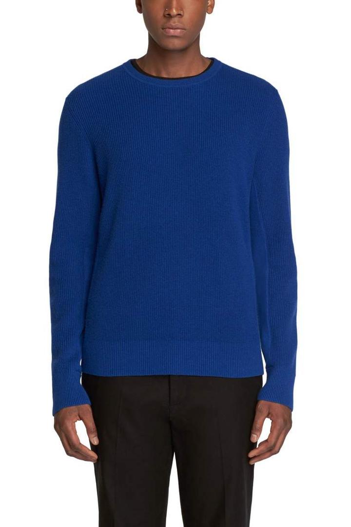Rag & Bone - Kaden Cashmere Crew - Bright Blue - Xs