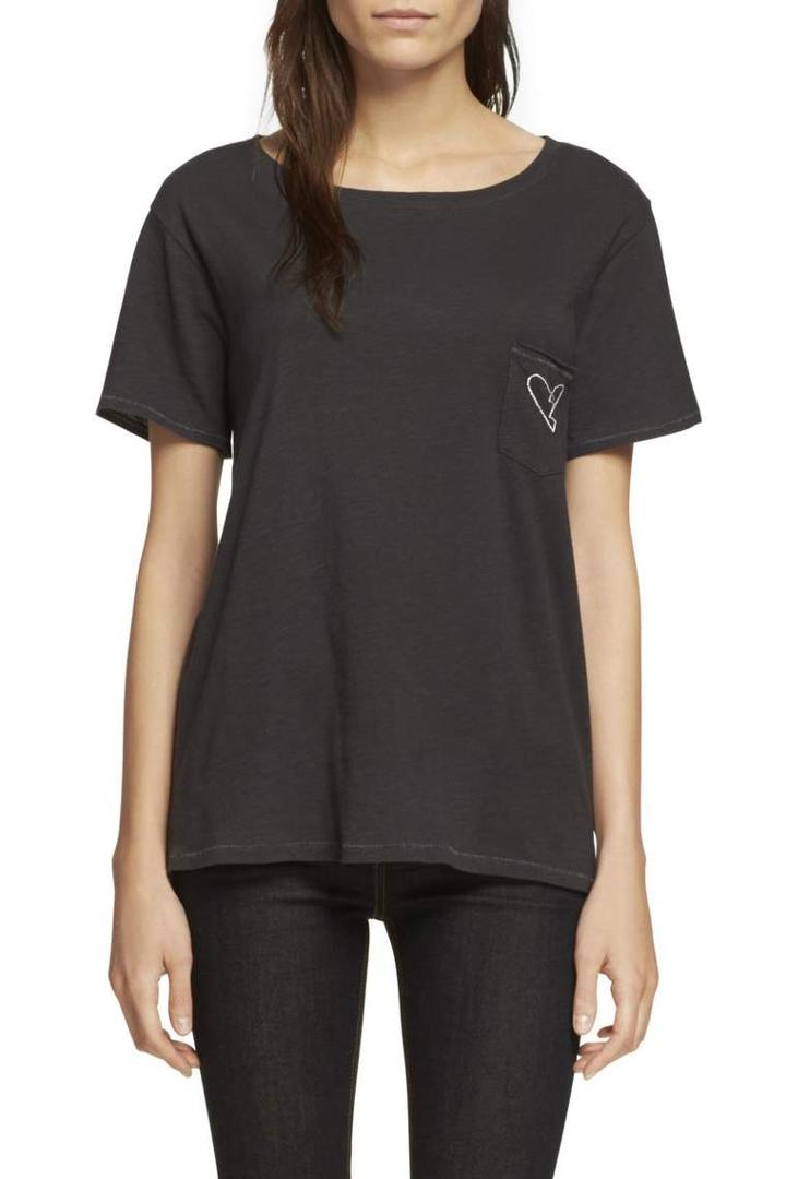 Rag & Bone - X-boyfriend Tee - Black - Xxs