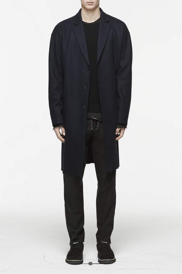 Rag & Bone - Blankett Coat - Navy - 36