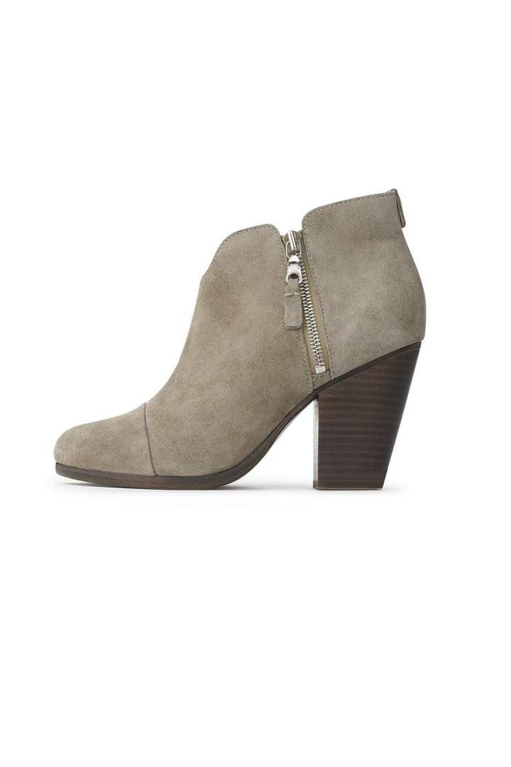 Rag & Bone - Margot Boot - Warm Grey Suede - 36 / 6