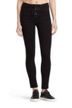 Rag & Bone - Lace Up High Rise - Black Coal - 23