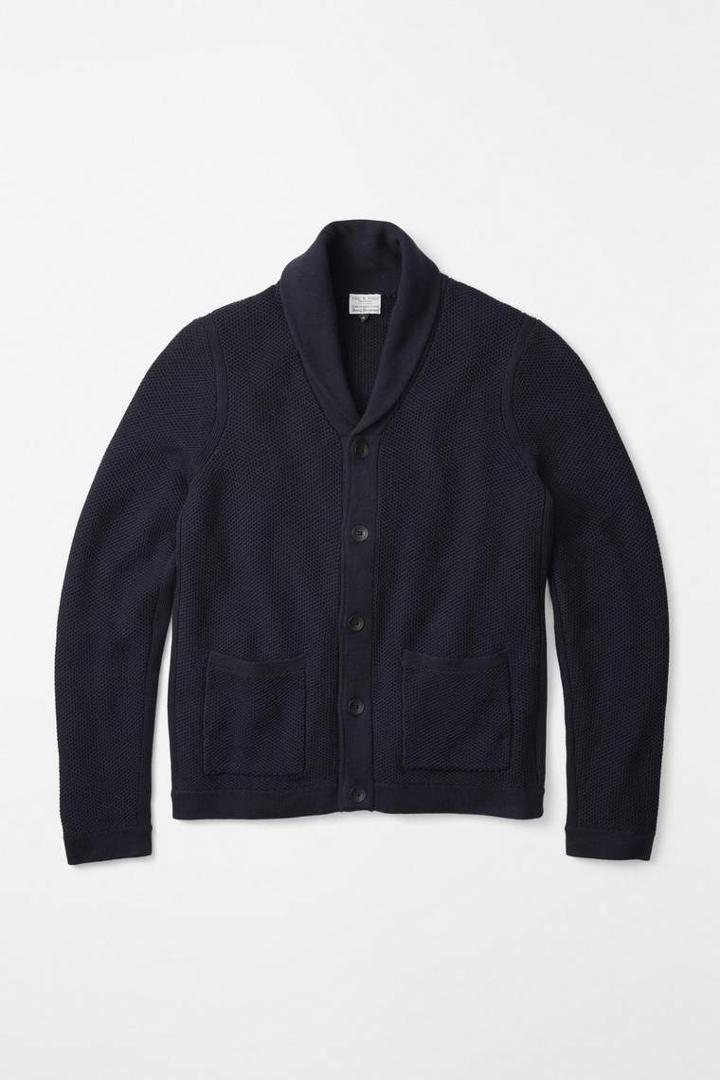 Rag & Bone - Avery Shawl Cardigan - Navy - Xs
