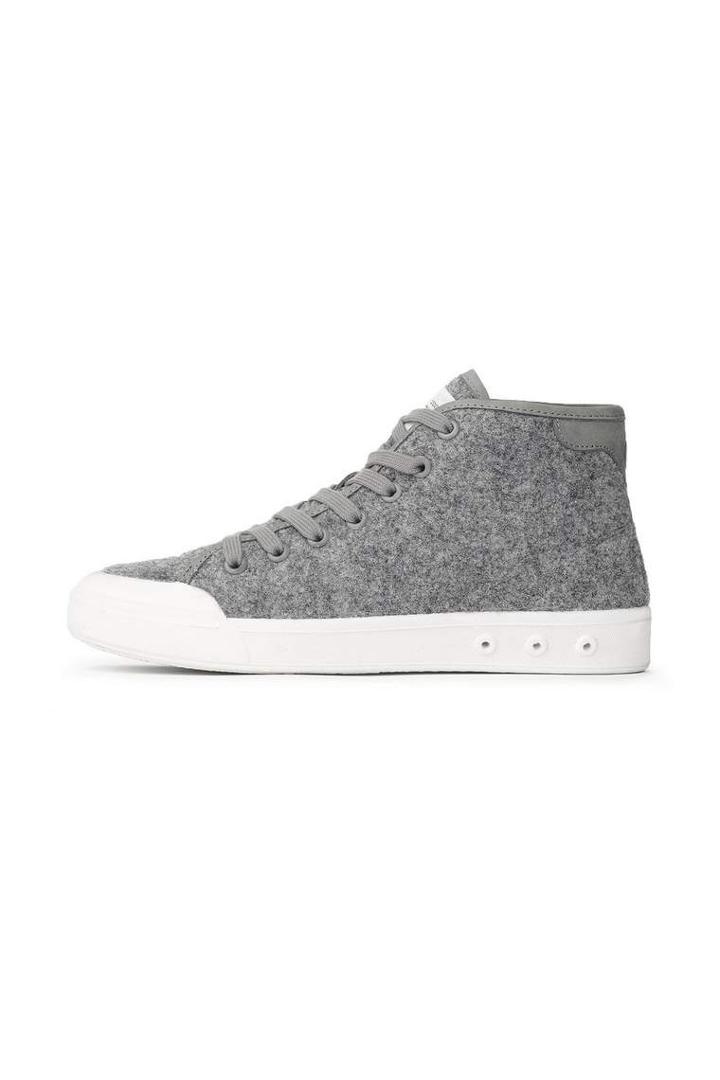 Rag & Bone - Womens Standard Issue High Top - Grey Wool - 35 / 5