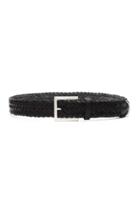 Rag & Bone - Braided Belt - Black - Xs