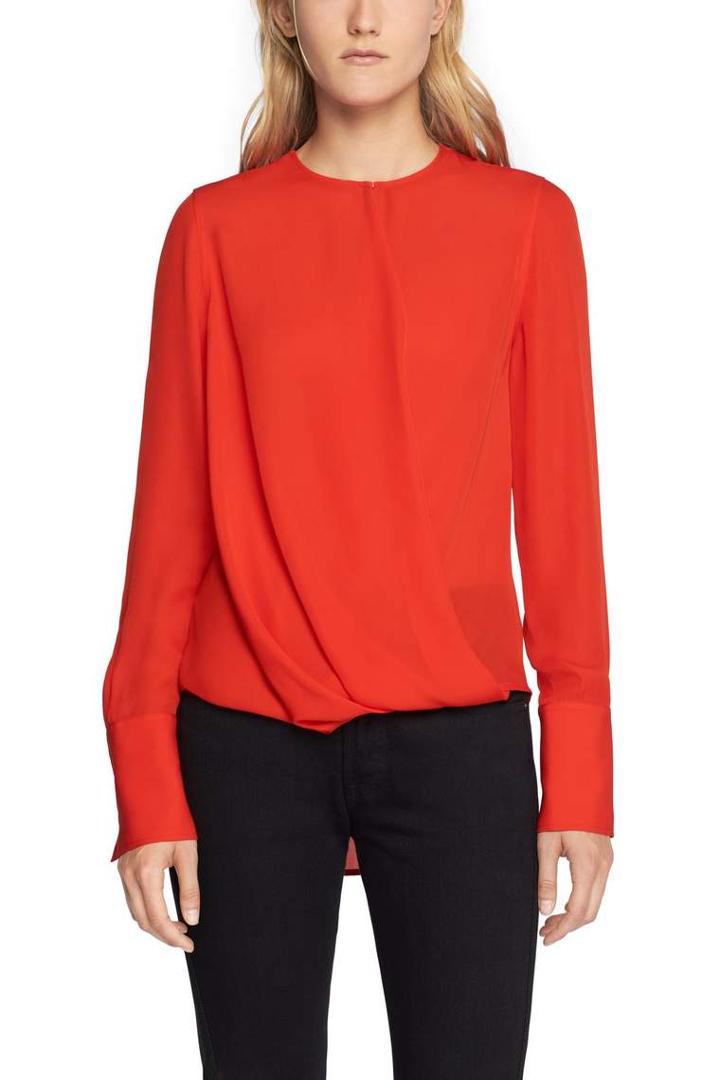 Rag & Bone - Max Blouse - Fiery Red - Xxs