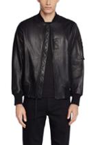 Rag & Bone - Leather Manston Jacket - Black - Xs