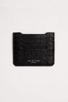 Rag & Bone - Crosby Card Case - Black Crackle - One Size