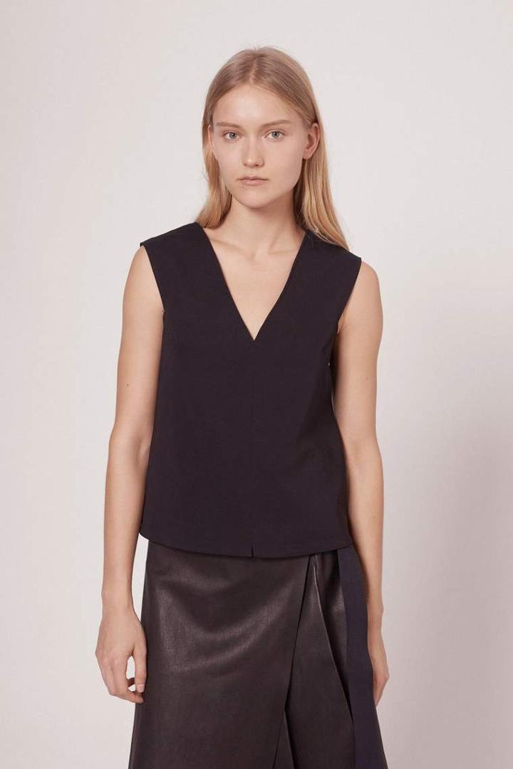 Rag & Bone - Alma Top - Black - Xxs