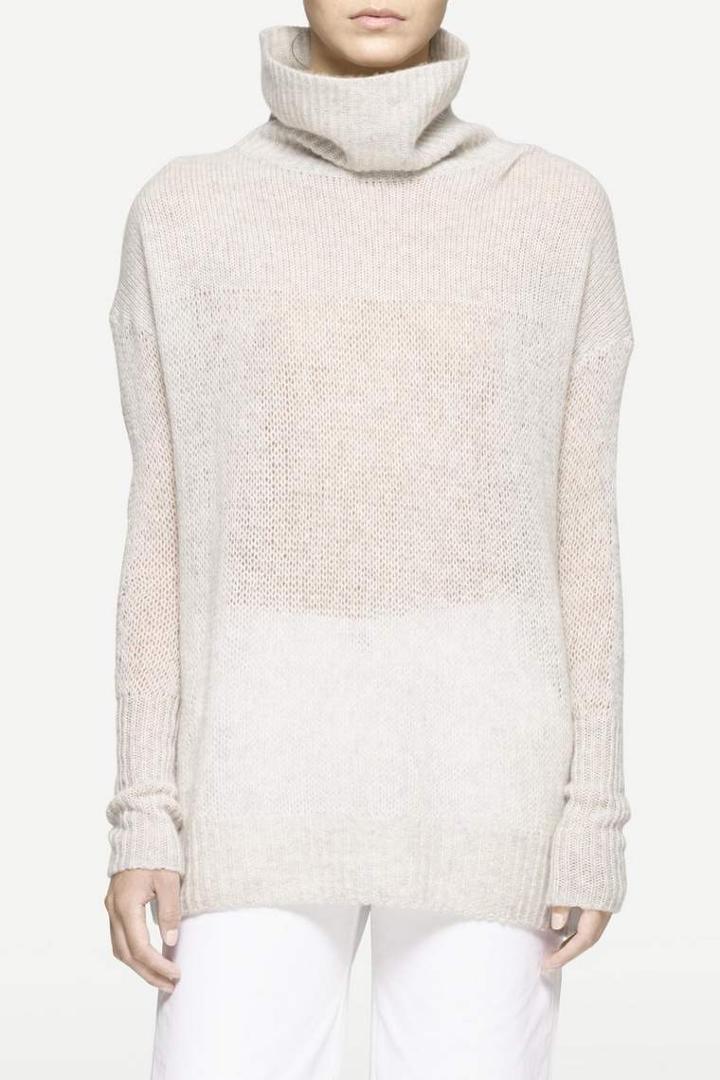 Rag & Bone - Philipa Turtleneck - Light Grey - Xxs