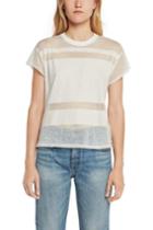 Rag & Bone - Vintage Burnout Crew - Bright White - Xxs