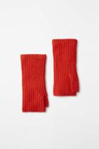 Rag & Bone - Alexis Fingerless Glove - Fiery Red - One Size