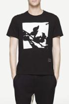 Rag & Bone - Liberty Print Tee - Black - Xs