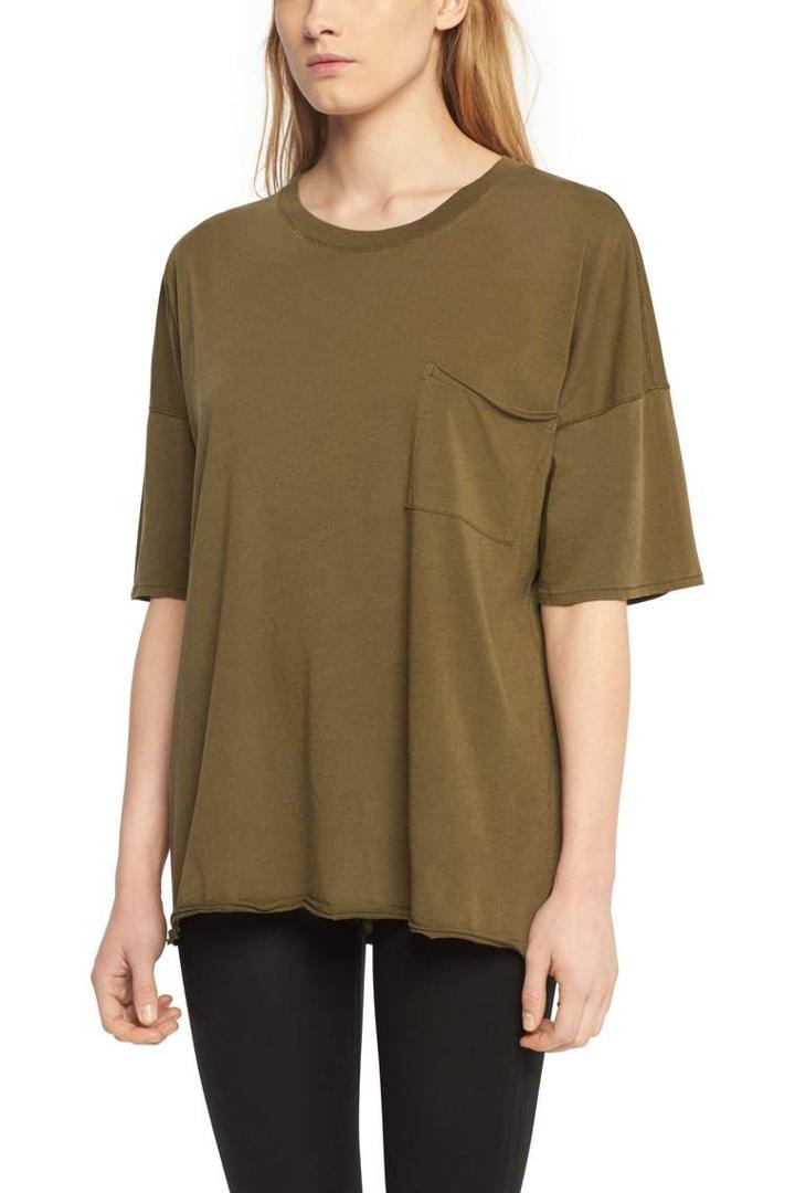 Rag & Bone - The Big Tee - Light Army - Xxs