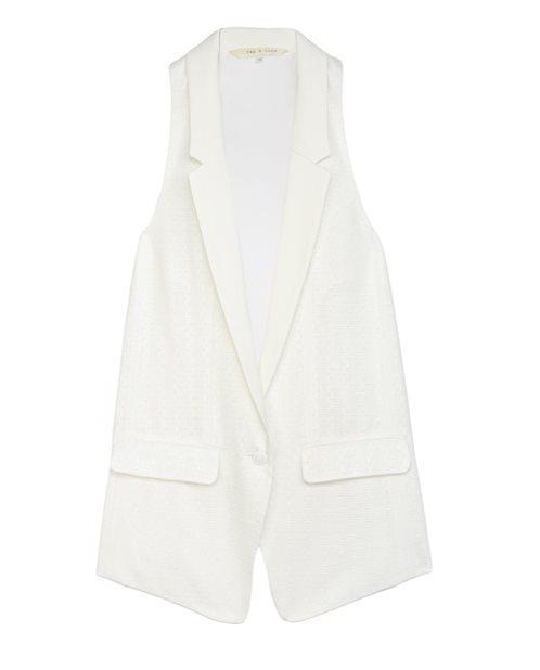 Rag & Bone - White Ines Vest