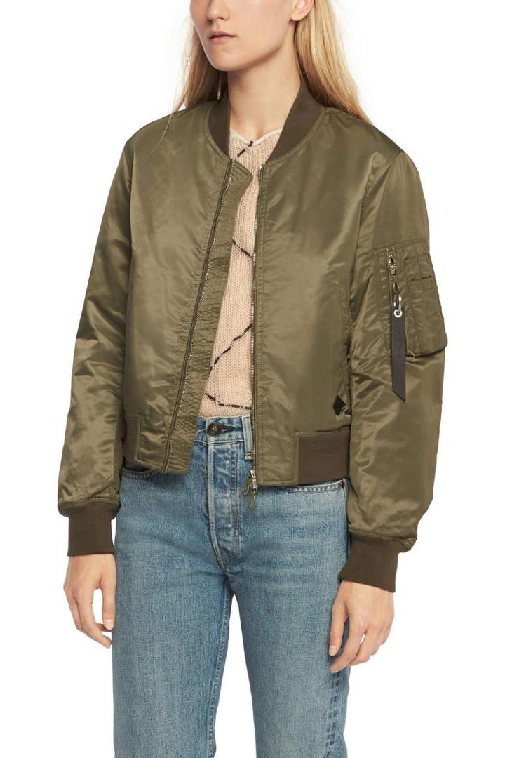 Rag & Bone - Manston Bomber - Army Green - Xxs
