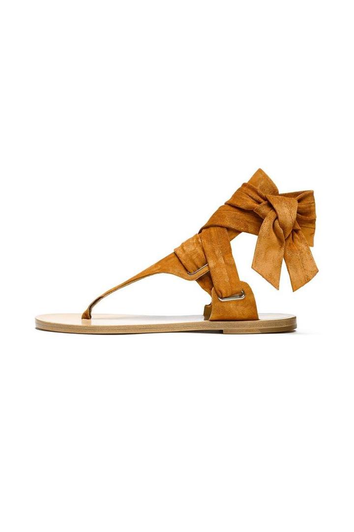 Rag & Bone - Mara Sandal - Tan Suede - 35 / 5