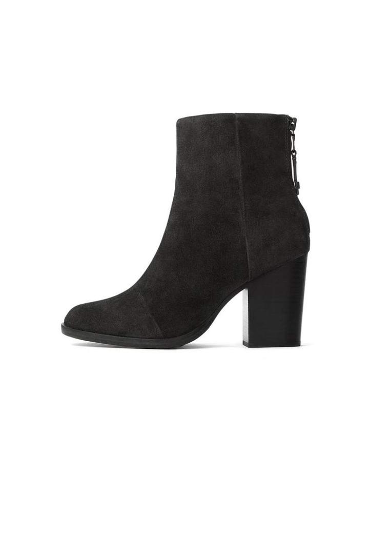 Rag & Bone - Ashby Ankle High - Asphalt Suede - 35 / 5
