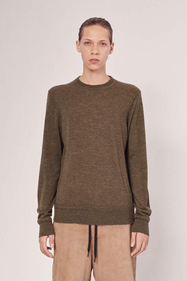 Rag & Bone - Mason Crew - Army Green - Xs