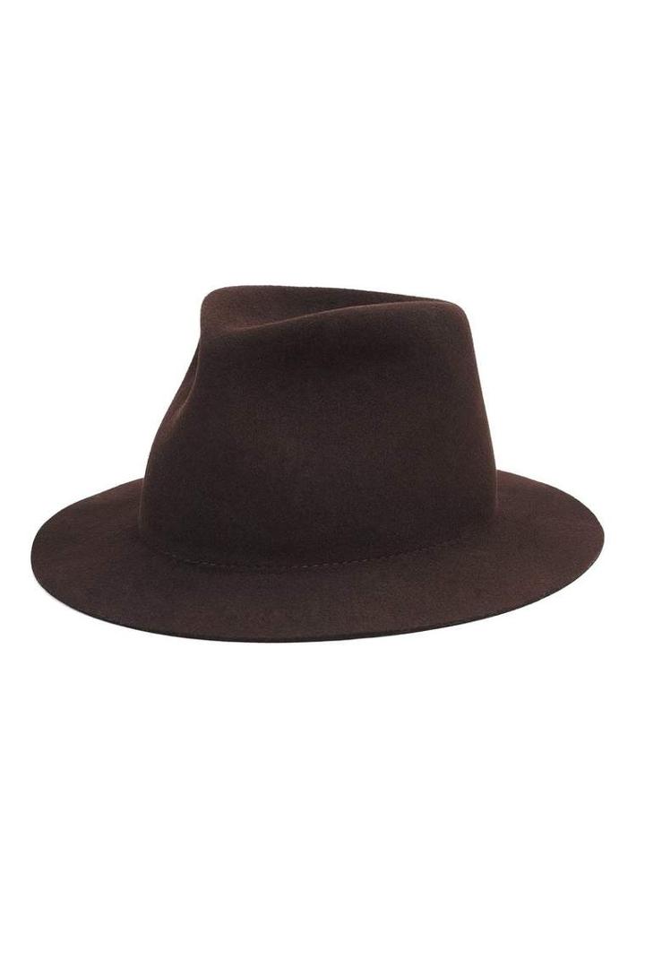 Rag & Bone - Hackman Fedora - Burgundy - S