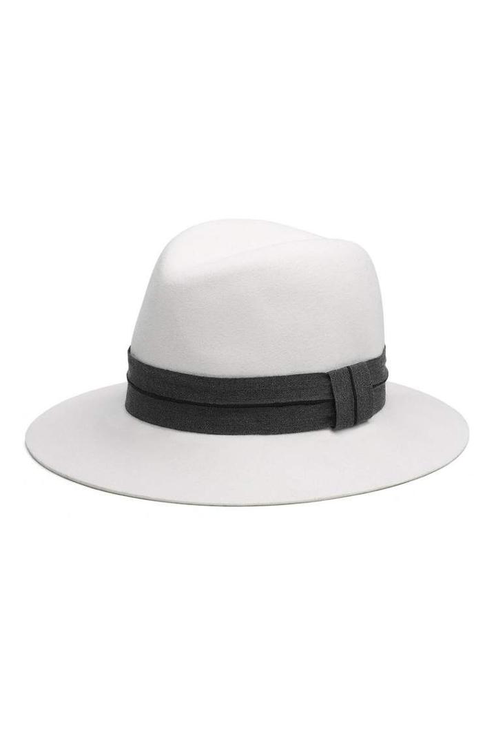 Rag & Bone - Floppy Brim Fedora - Ivory - S