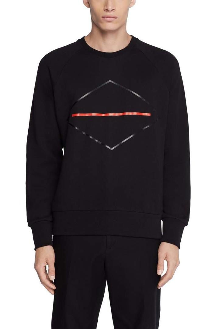 Rag & Bone - Pullover With Diamond Print - Black - Xs